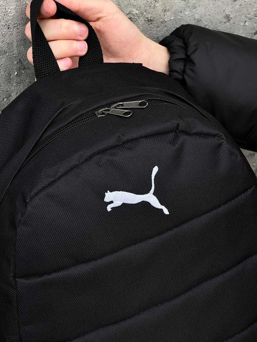 Рюкзак Матрас Черный Puma, пума Городской рюкзак Мужской портфель: 420 ...