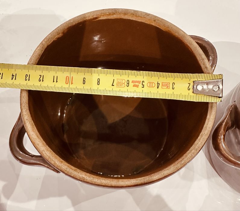 Stare garnki gliniane FNK Bochnia