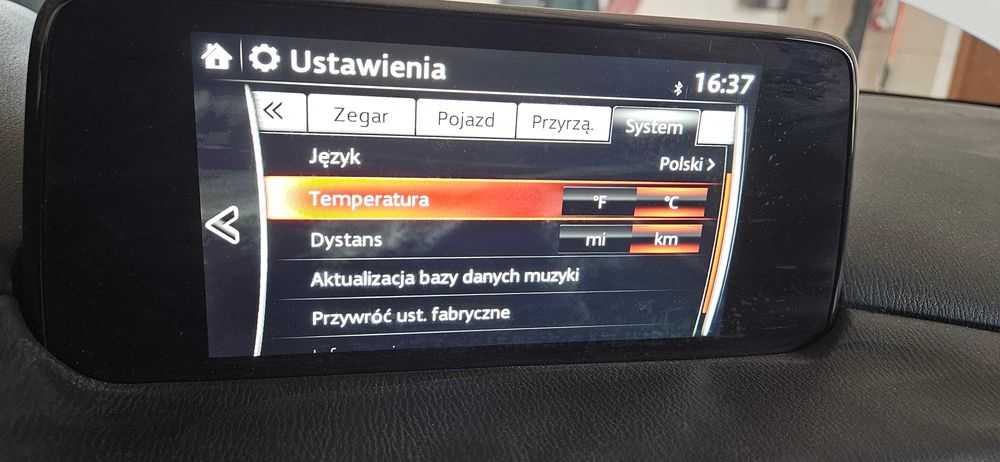 Język Polski polskie menu Mazda 3 6 CX3 CX5 CX9 konwersja USA na EU