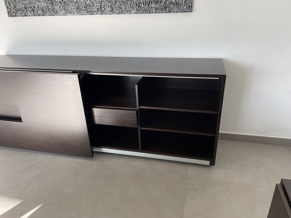 Conjunto sala em wengue