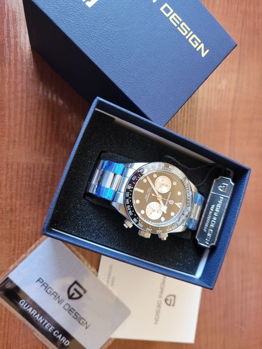 Zegarek Pagani Design Black Bay Panda chrono
