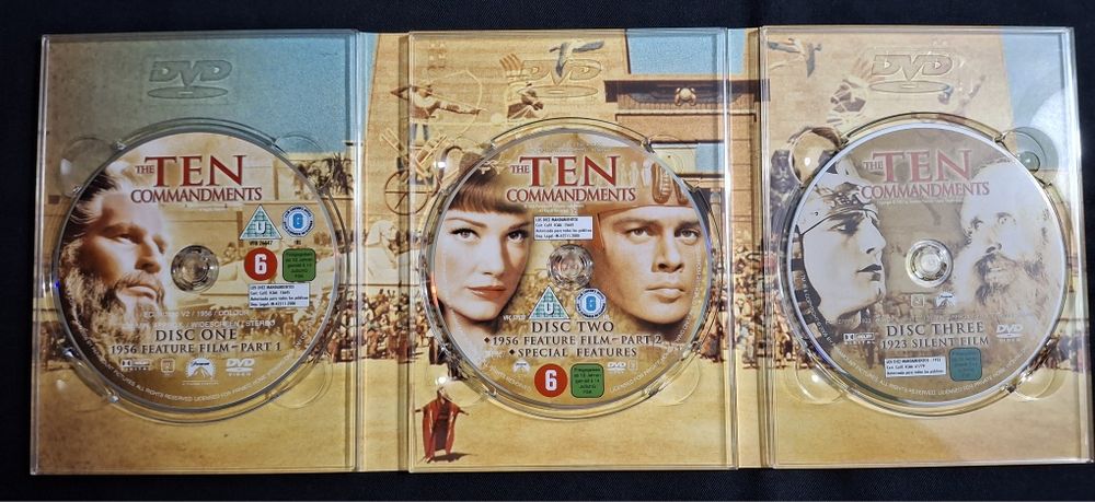 Dvd Os Dez Mandamentos