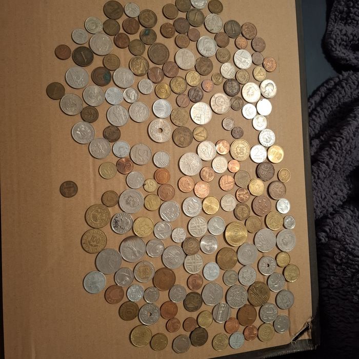 Monety prl jak i inne bilon