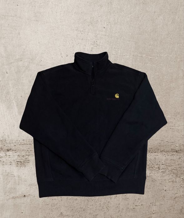 1/4 zip Carhartt кофта Half Zip American Script Sweat