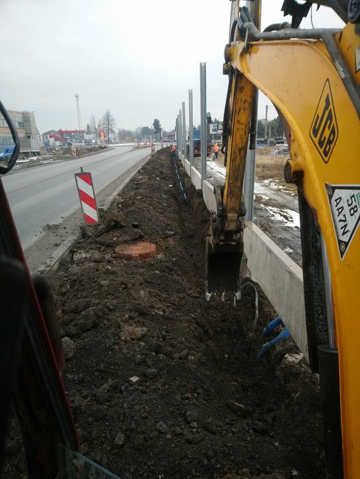 Usługi Minikoparka, Koparko ładowarka. Wozidlo pracę ziemne.