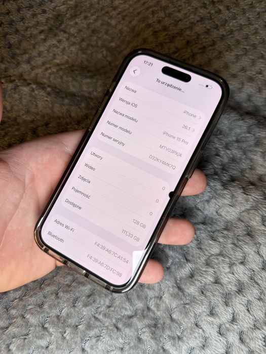 Iphone 15 pro 91% 128gb Zabrze • OLX.pl