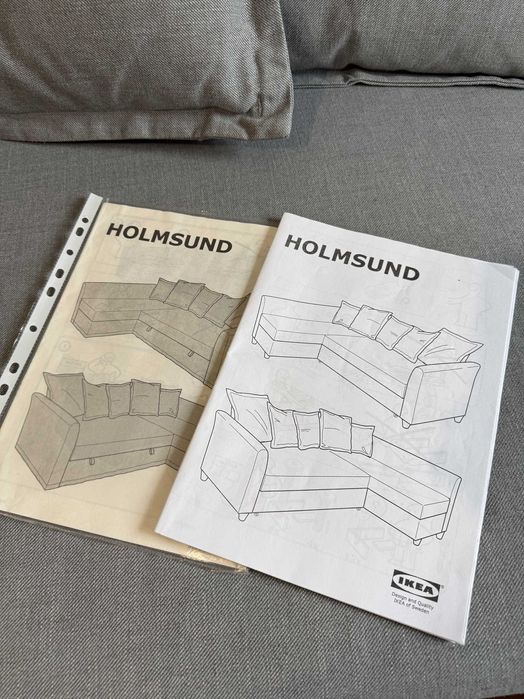 Kanapa Narożnik Ikea Holmsund