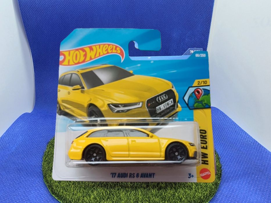 Hot Wheels Audi RS6 żółte Case C 2026