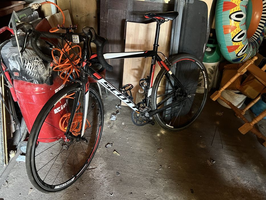 Scott speedster  trenazer tacx flow