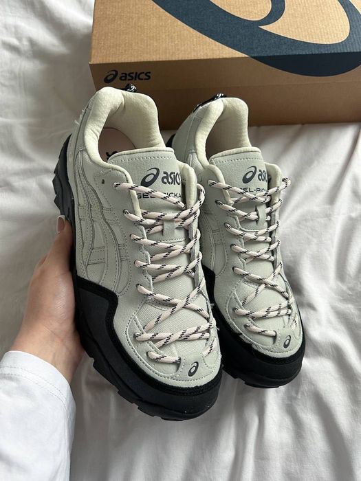 37-45 р кросівки ASICS Gel-Pickax white black