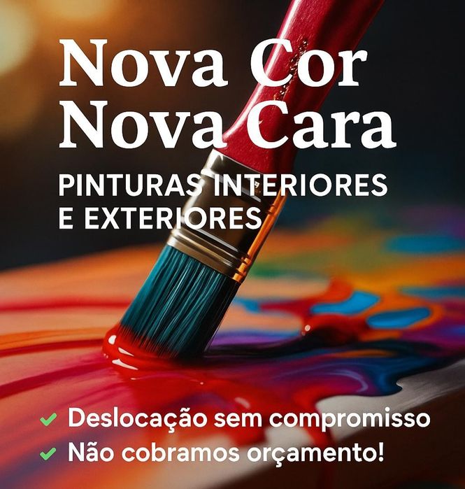 Pintura geral interior e exterior