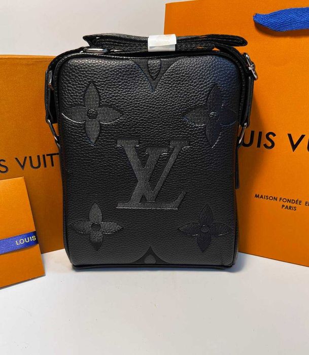 LOUIS VUITTON męska torba Listonoszka, skóra, Francja