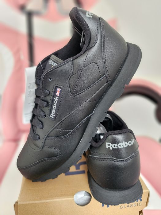 Buty nowe Reebok classic leather junior running rozm eu37 wkładka 24