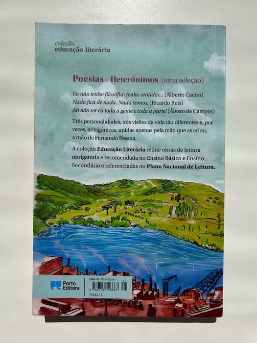 Livro "Poesias - Heterónimos" de Fernando Pessoa (Portes Grátis)