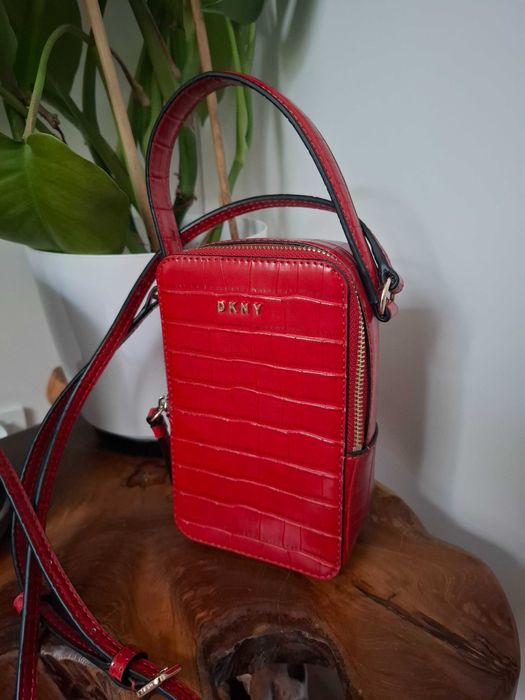 Torebka czerwona DKNY