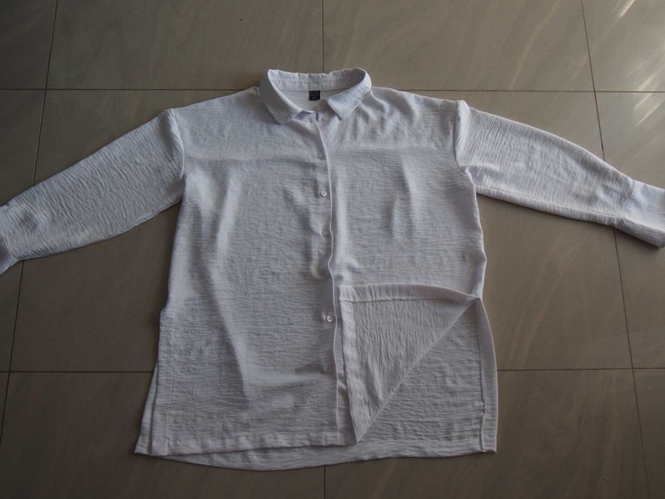 Koszula biała 3-4XL damska