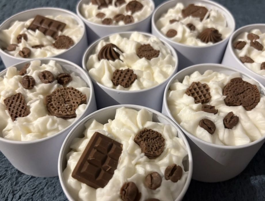 5 świeczek sojowych