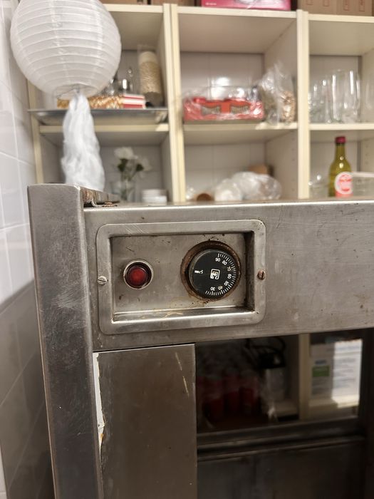 Estufa quente / estufa de conservação de alimentos