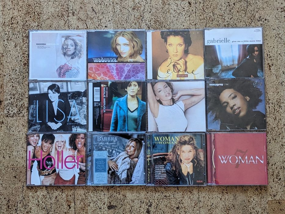 CD диски Madonna Mariah Carey Kylie Minogue Doris Day Paloma Faith