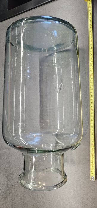 duży słój, las, ogrod w szkle