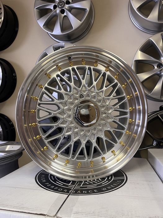 Jantes 16” 5x100 / 5x112 Novas Estilo BBS Compativeis Mercedes Audi Vw