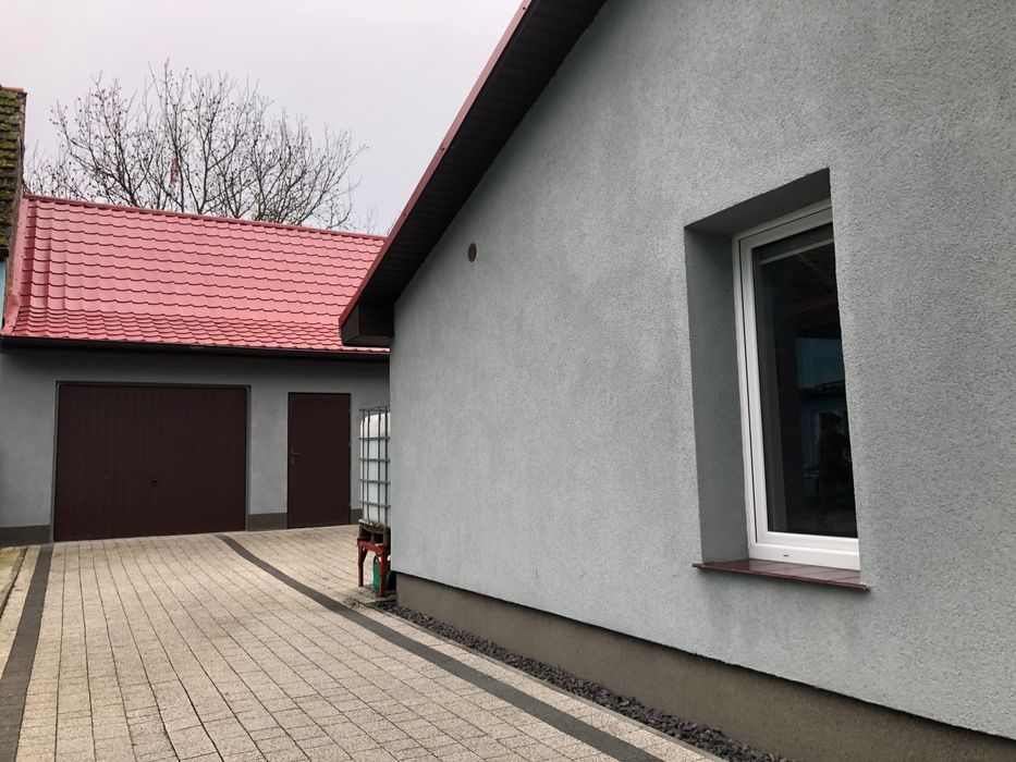 Dom bliźniak z ogrodem i garażem , bez pośredników