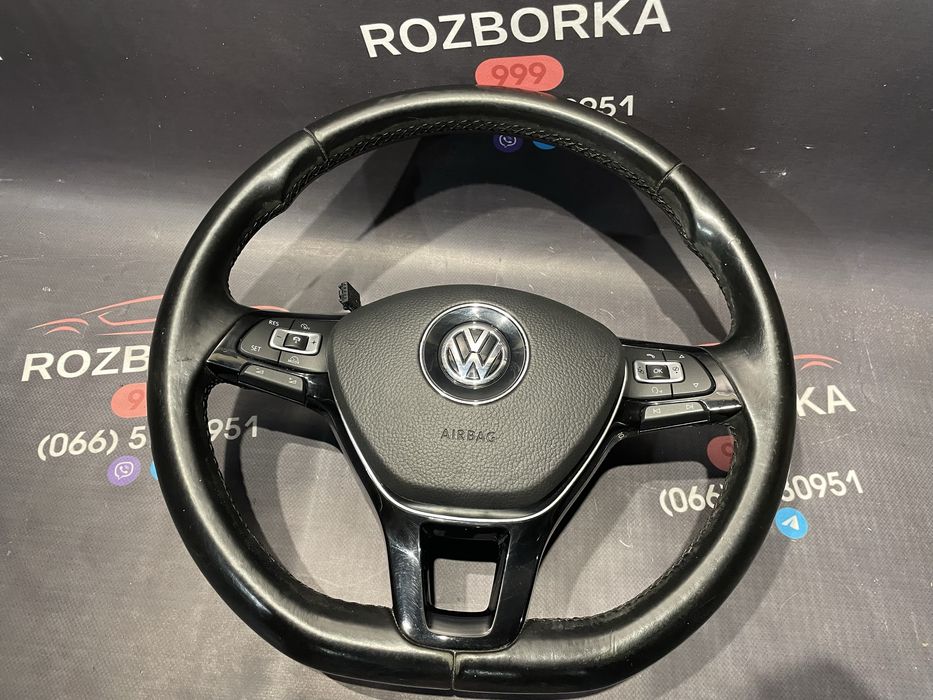 Руль vw passat b8 кермо golf 7 airbag
