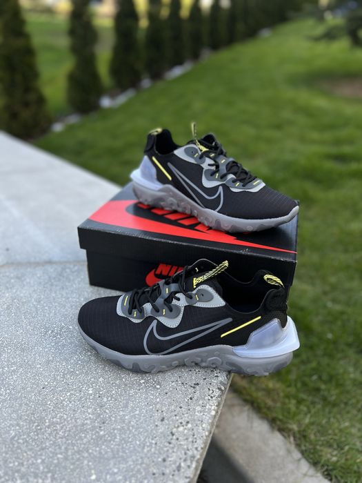 Кросівки Nike react vision 55 Black NEW Model