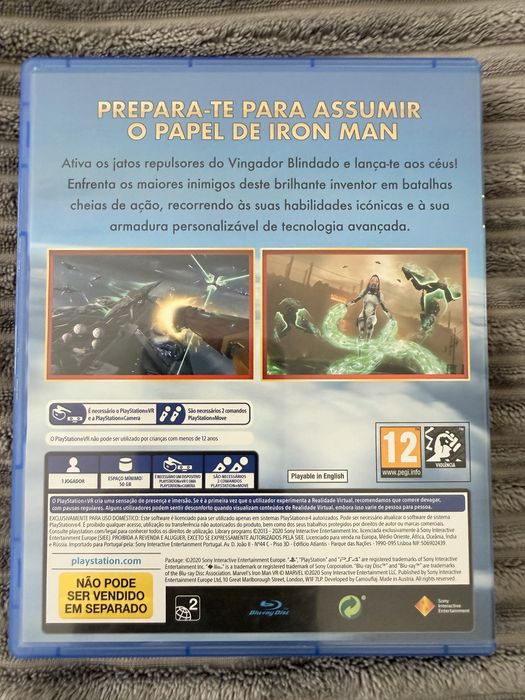 IRON MAN Jogo PS 4/5