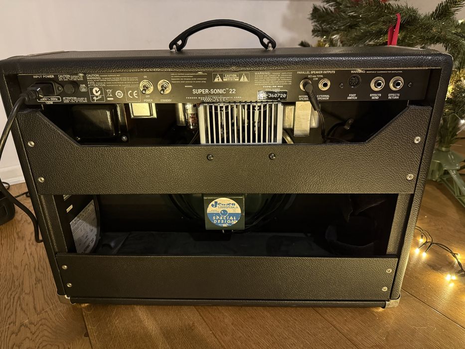 Fender Super-Sonic 22 USA | lampowe | footswitch |