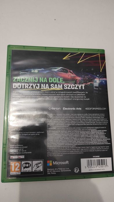 NFS Unbound Xbox Need for Speed Xbox