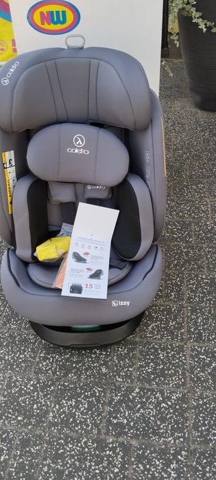 Nowy bezpieczny fotelik marki Coletto obrotowy norma I-Size