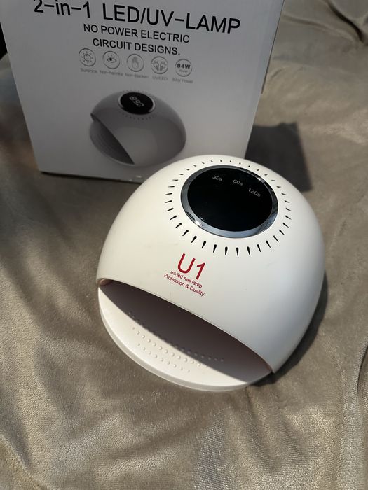 Lampa UV LED U1 84W biała manicure i pedicure