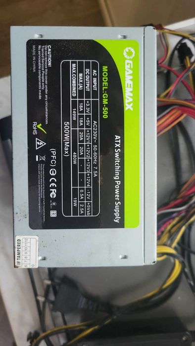 GameMax GM-500 потужністю 500 Вт.