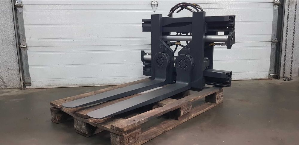 Widły obrotowe ścisk CASACDE 2A 1800kg chwytak do bel z przesuw boczny