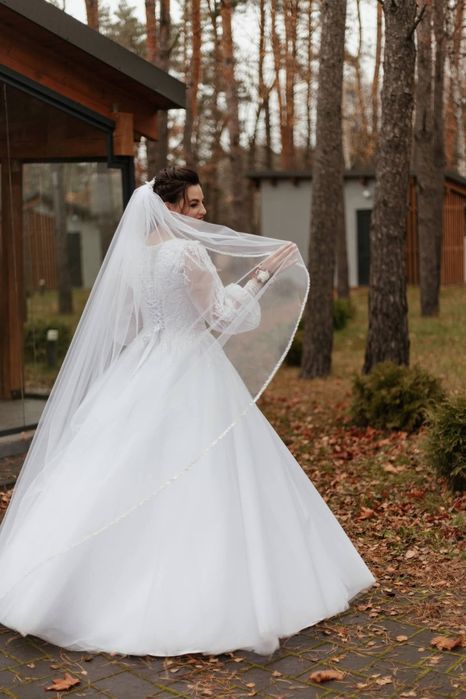 Весільне плаття нареченої розмір s - m