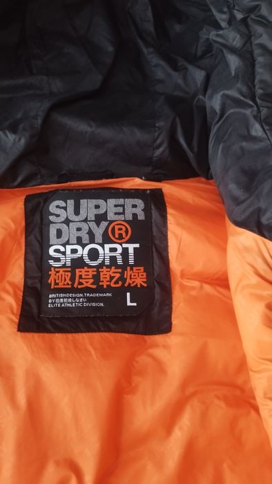 Męska kurtka zimowa SuperDry Sport nowa