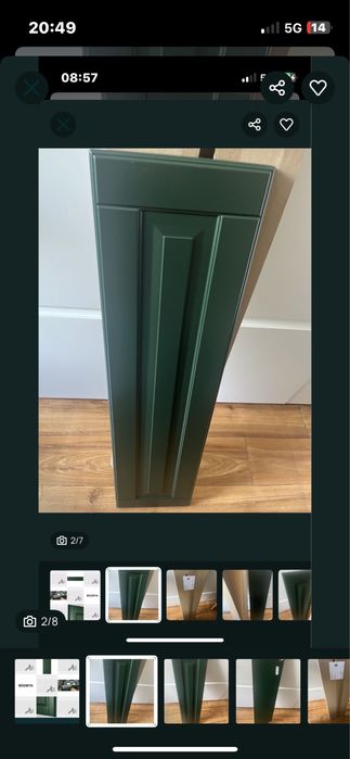2X20x80 (40x80) para BODBYN ikea metod front drzwi maximera knivshult salon Spa ,Wellness