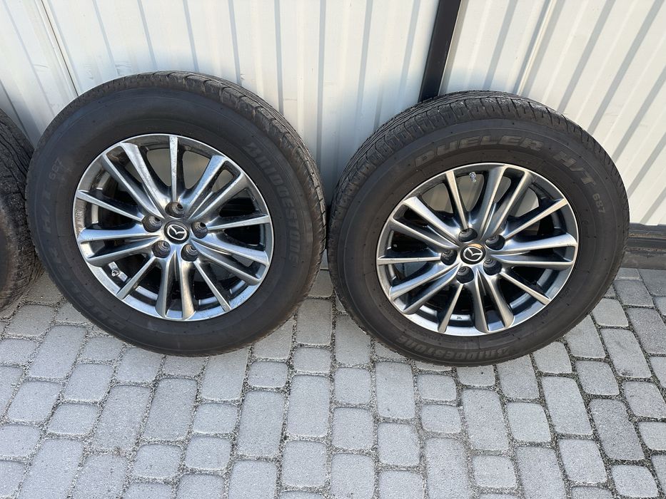 Колеса мазда сх5 диски резина Bridgestone 225 65 R17 Mazda cx5