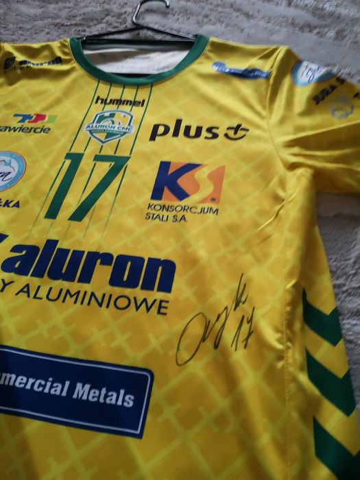 Koszulka z autografami Warta Zawiercie - Orczyk