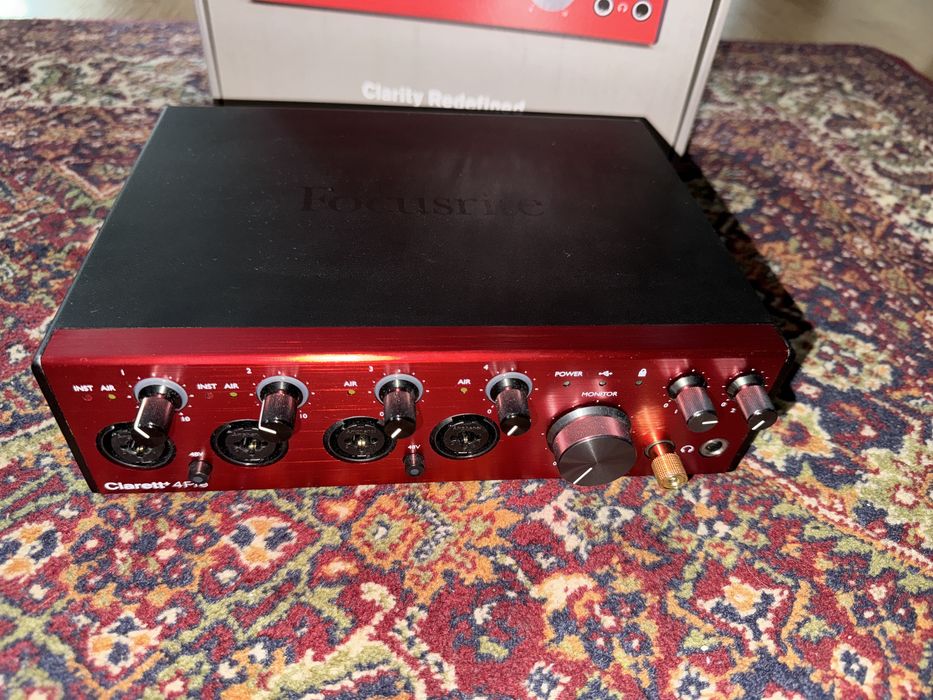 Focusrite Clarett+ 4pre