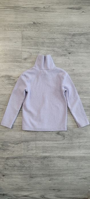 Smile sweter fioletowy golf 110