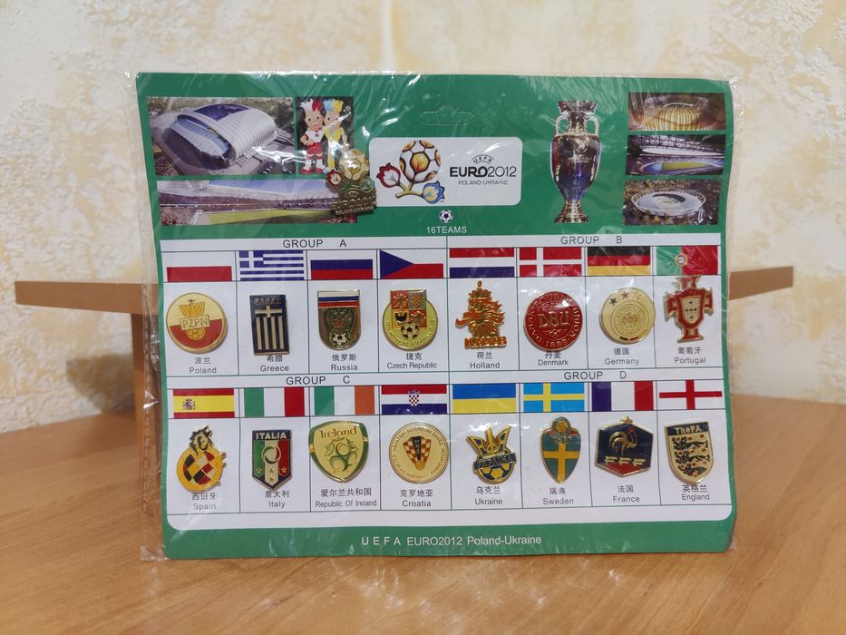 Євро 2012 значки