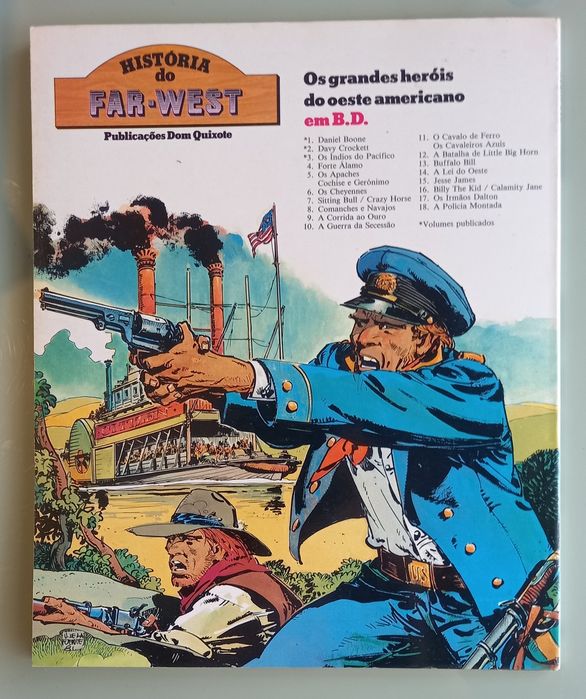 BD Os Índios do Pacífico heróis história far-west 3