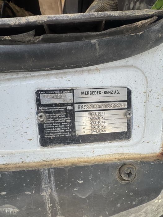 Самоскид мерседес 1114