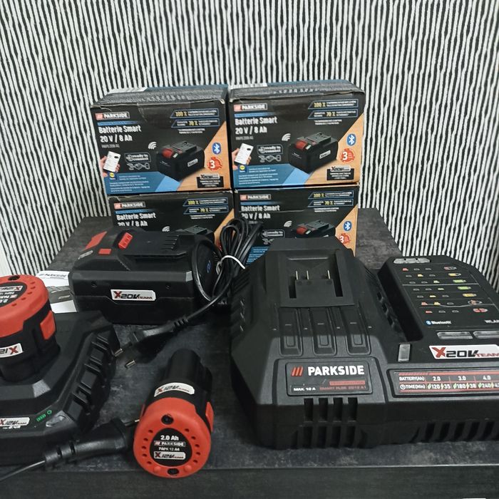 Акумулятор (зарядки)20в 8а Parkside аккумулятор X20V Team
