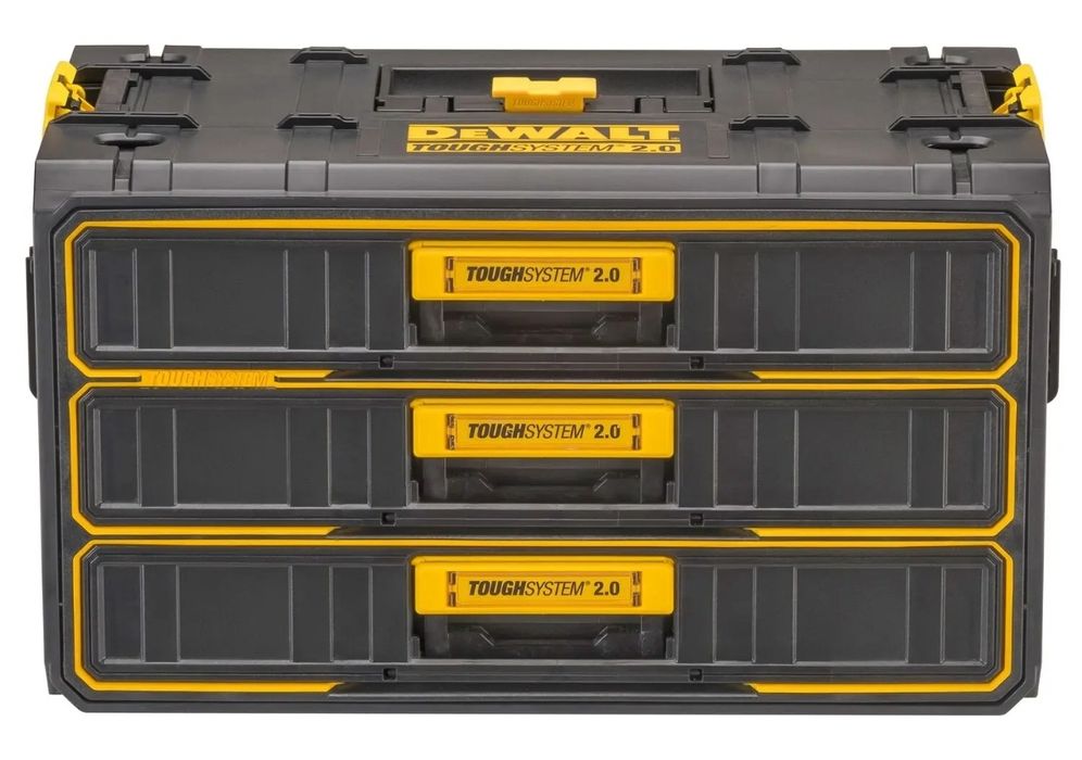 Аксесуари DeWALT - Інструментальний ящик Tough System 2.0, 3 висувні ш