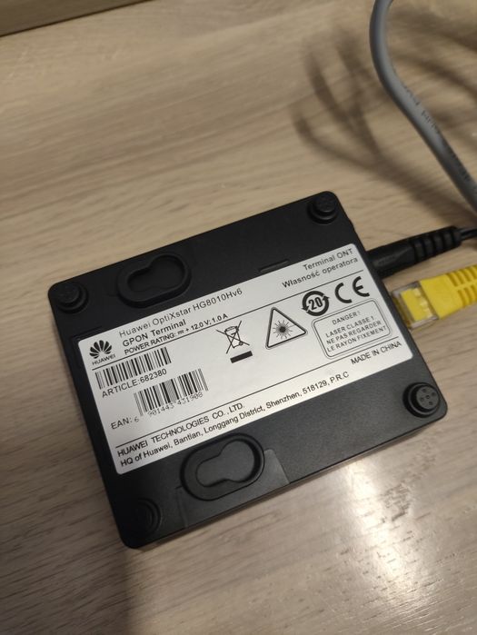 Router do internetu huawei