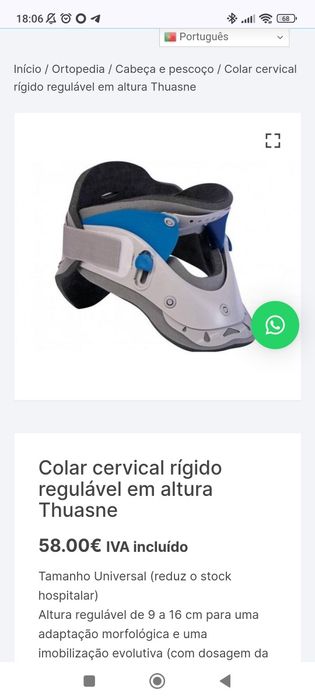 Colar Cervical Thuasne