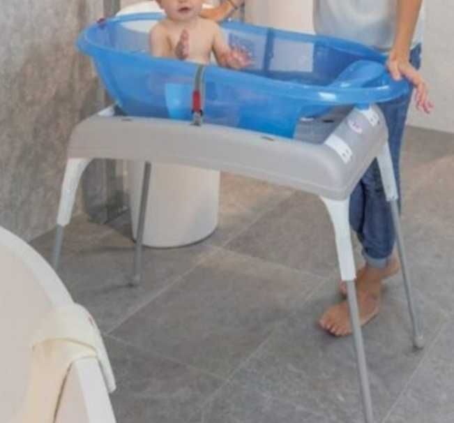 Banheira ok baby e suporte original